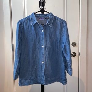 Vintage Denim Button Down